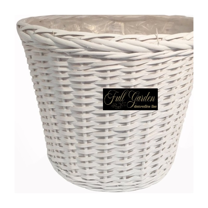 CASPO TRECCIA BIANCO D.16 H.14 DM11,5