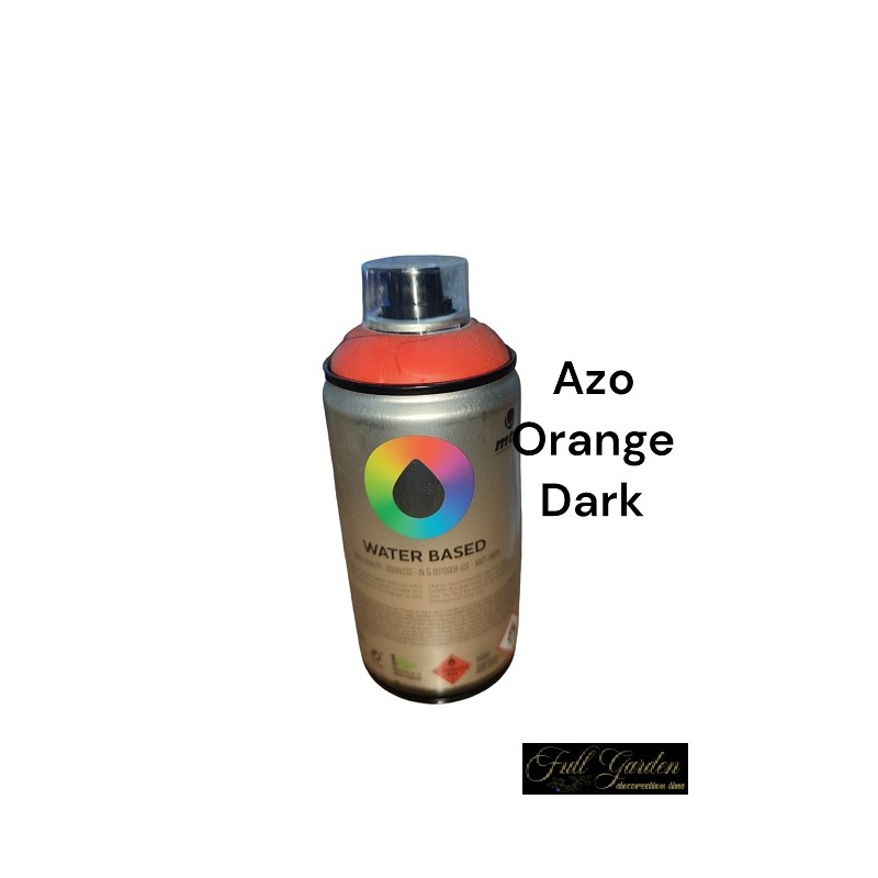 MONTANA WATER BASED 300ML-ORANGE DARK