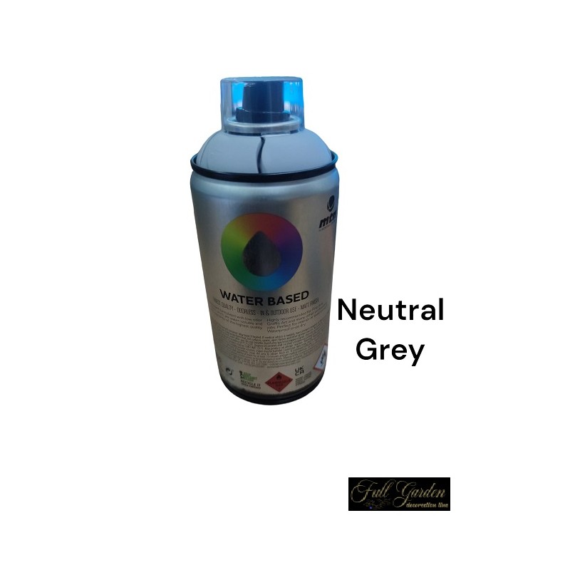 MONTANA WATER BASED 300ML NEUTRAL GREY