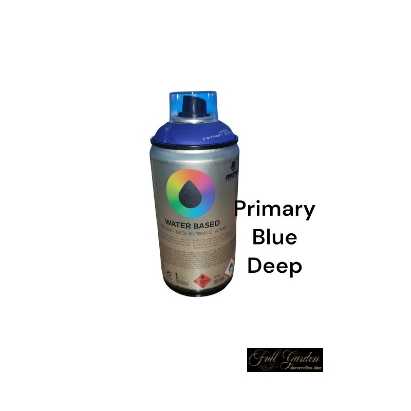 MONTANA WATER BASED 400ML PRIMARY BLUE DEEP