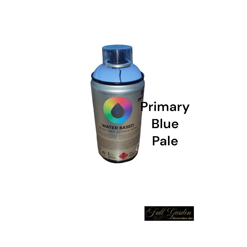 MONTANA WATER BASED 400ML PRIMARY BLUE PALE