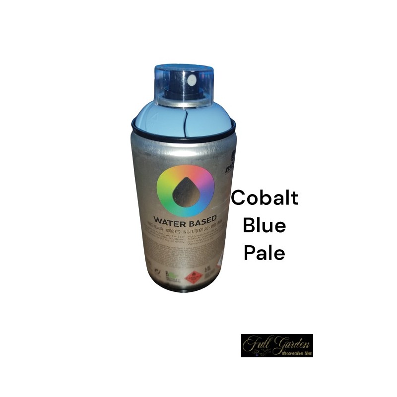 MONTANA WATER BASED COBALT BLUE PALE 400ML
