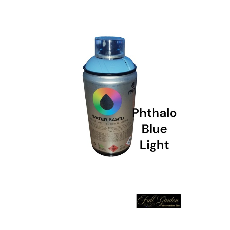 MONTANA WATER BASED 400ML PHTHALO BLUE LIGHT