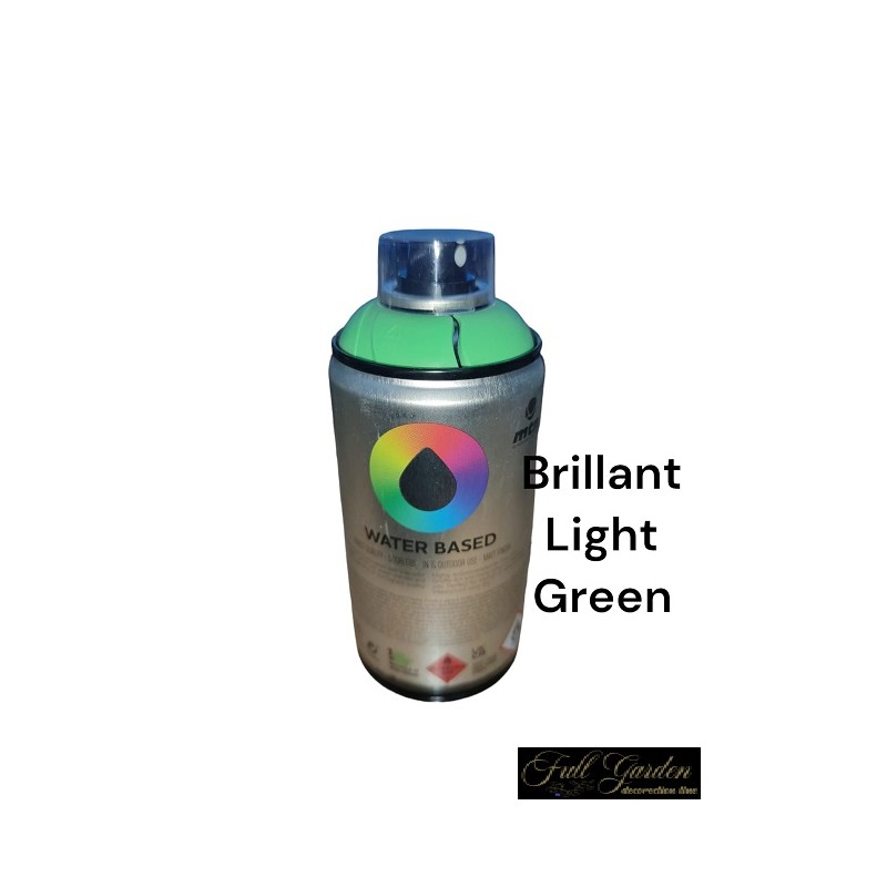 MONTANA WATER BASED 300ML BRILLIANT LIGHT GREEN