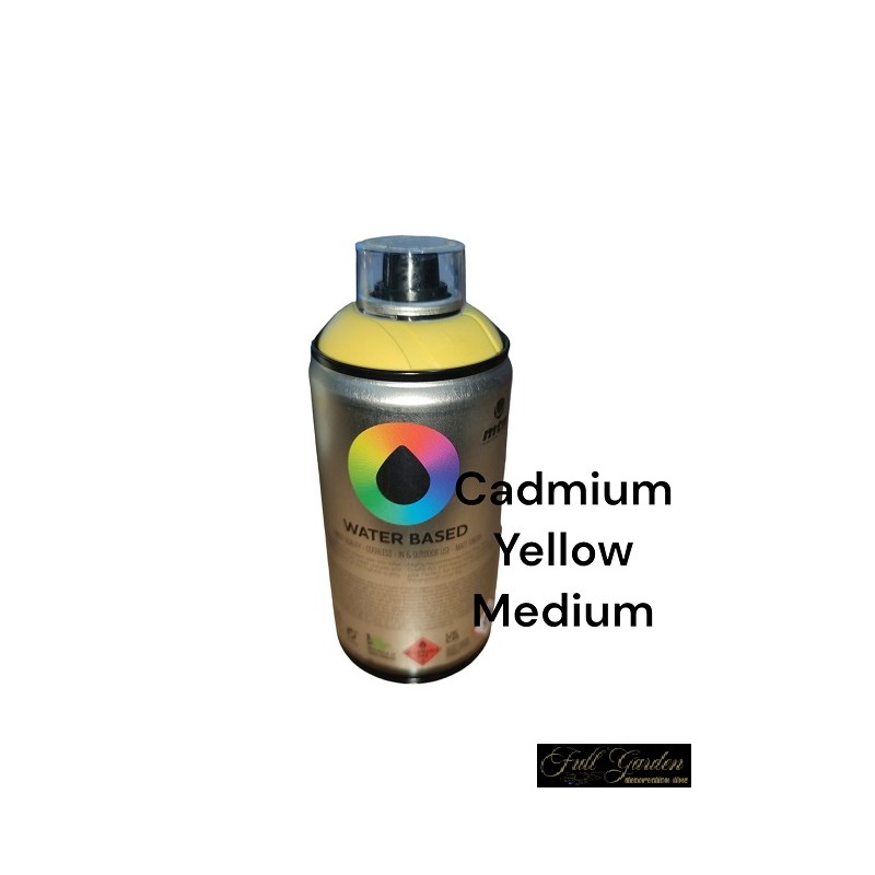 MONTANA WATER BASED 400ML CADMIUM YELLOW MEDIUM
