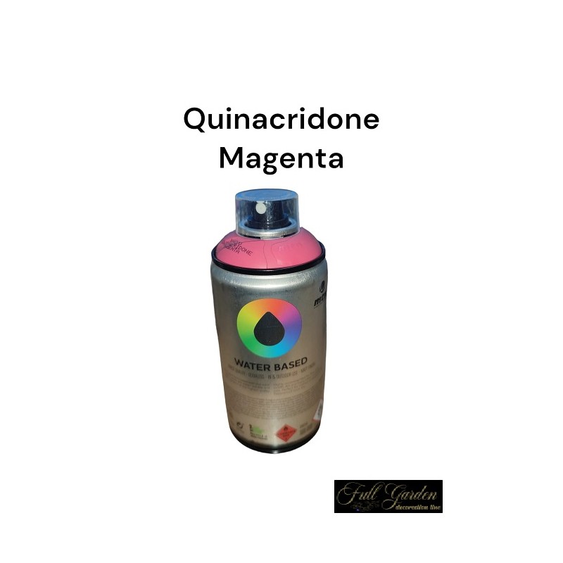 MONTANA WATER BASED 400ML QUINACRIDONE MAGENTA