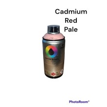 MONTANA WATER BASED 400ML CADMIUN RED PALE