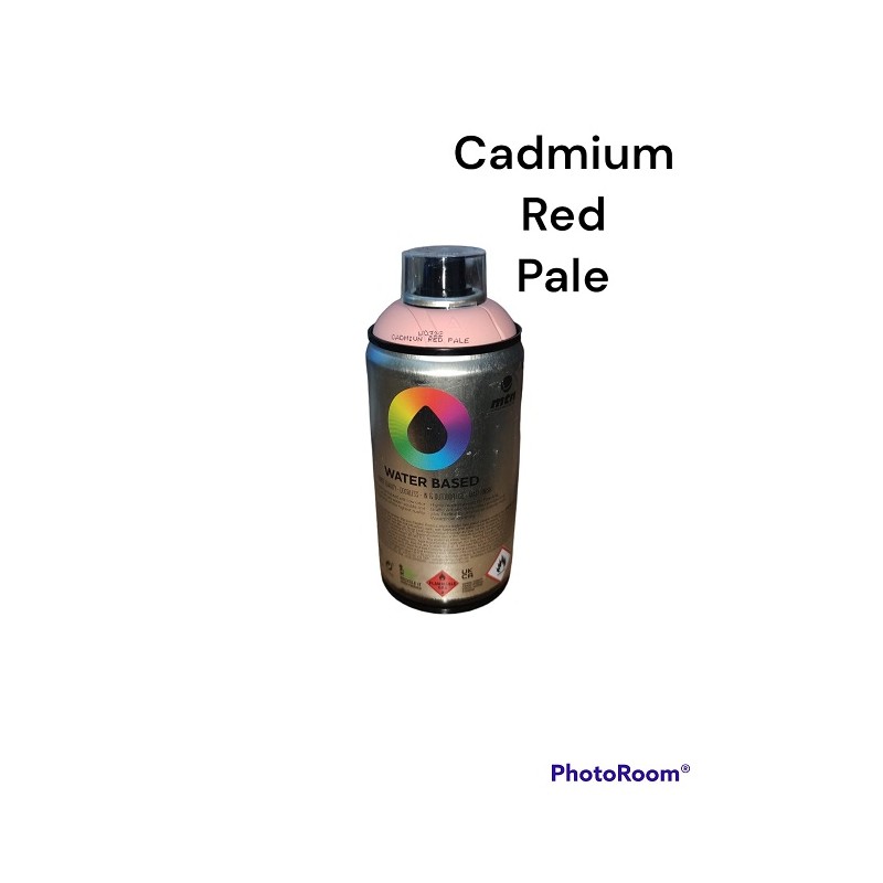 MONTANA WATER BASED 400ML CADMIUN RED PALE