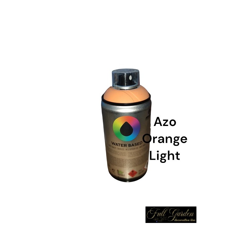 MONTANA WATER BASED 300ML ORANGE LIGHT