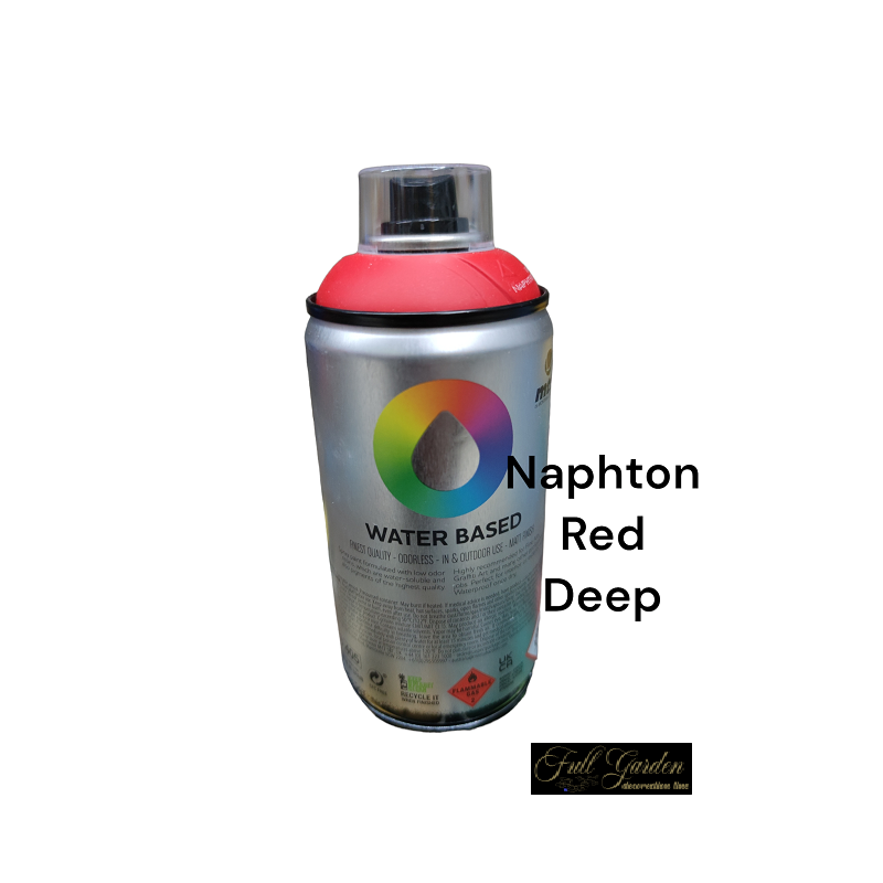 MONTANA WATER BASED 400 ML NAPHTOL RED DEEP