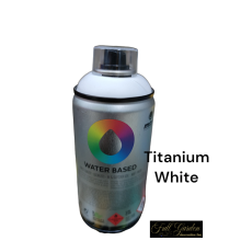 MONTANA WATER BASED 400ML  TITANIUM WHITE