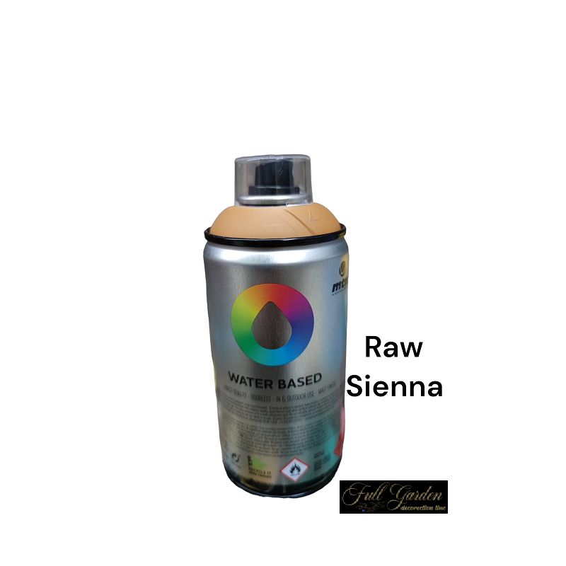 MONTANA WATER BASED 300ML  RAW SIENNA