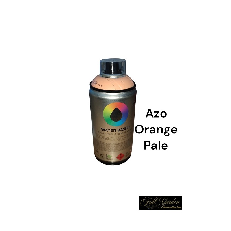 MONTANA WATER BASED 400ML  ORANGE PALE