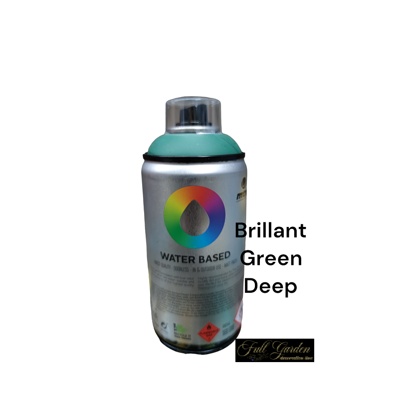 MONTANA WATER BASED 400ML BRILLANT GREEN DEEP
