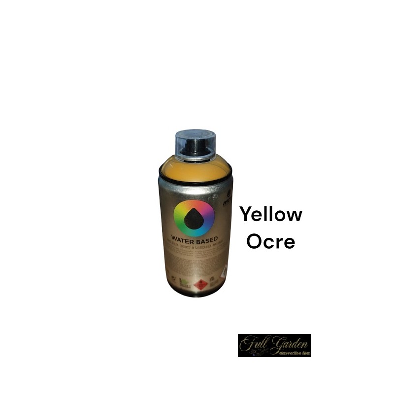 MONTANA WATER BASED 300ML YELLOW OCRE