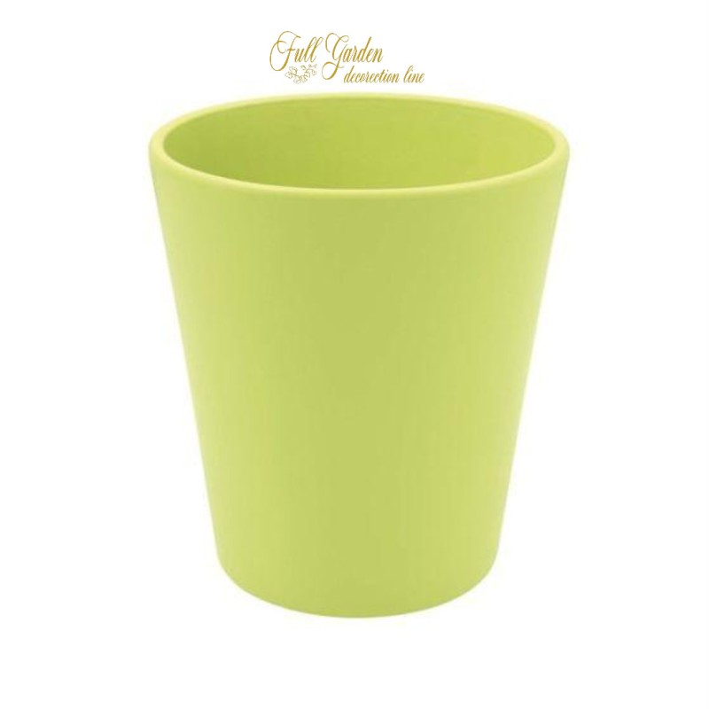 VASO ORCHIDEA  VERDE H.130D.105