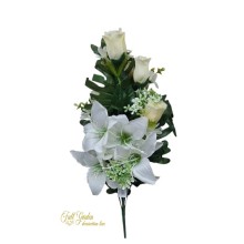 MAZZO FRONT.LILIUM X 12 CM 56 - CREMA
