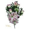 MAZZO FRONT.LILIUM X 12 CM 56 - LAVANDA
