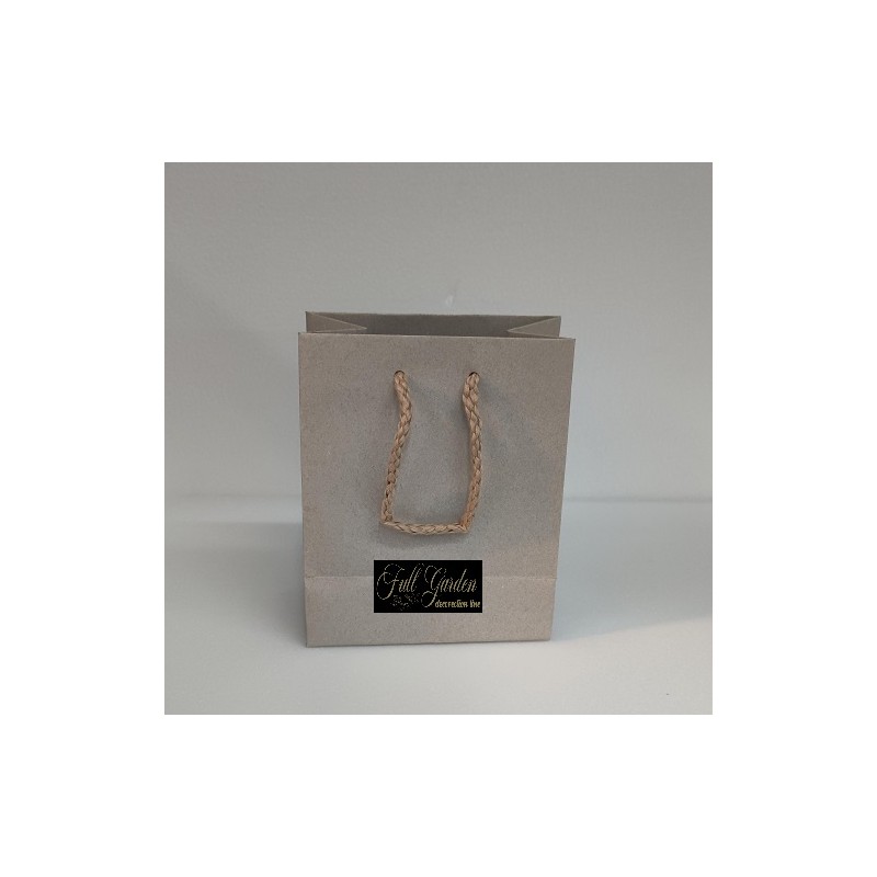 BUSTA CARTA KRAFT 12X15+7 BIANCO