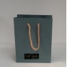 BUSTA CARTA KRAFT 12X15+7 AZZURRO