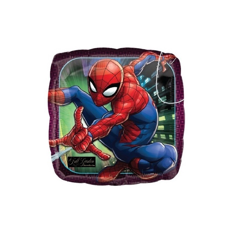 PALLONCINO MYLAR SPIDERMAN QUADRATO 18