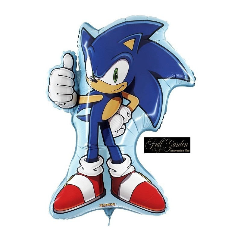 PALLONCINO MYLAR SONIC SUPER SHAPE CM.77
