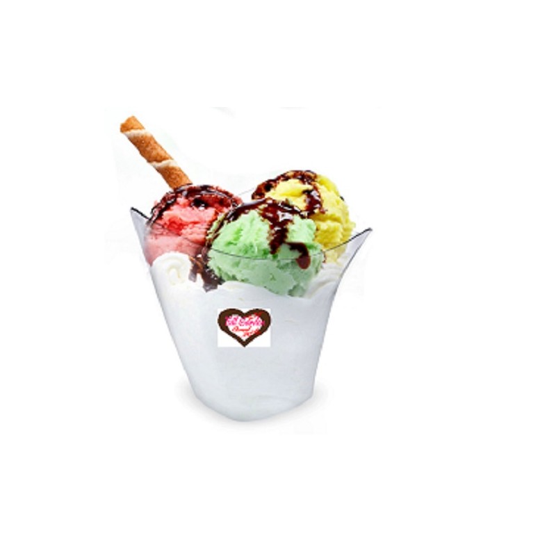 COPPETTA TRIANGOLO GRANDE  12PZ FINGER FOOD