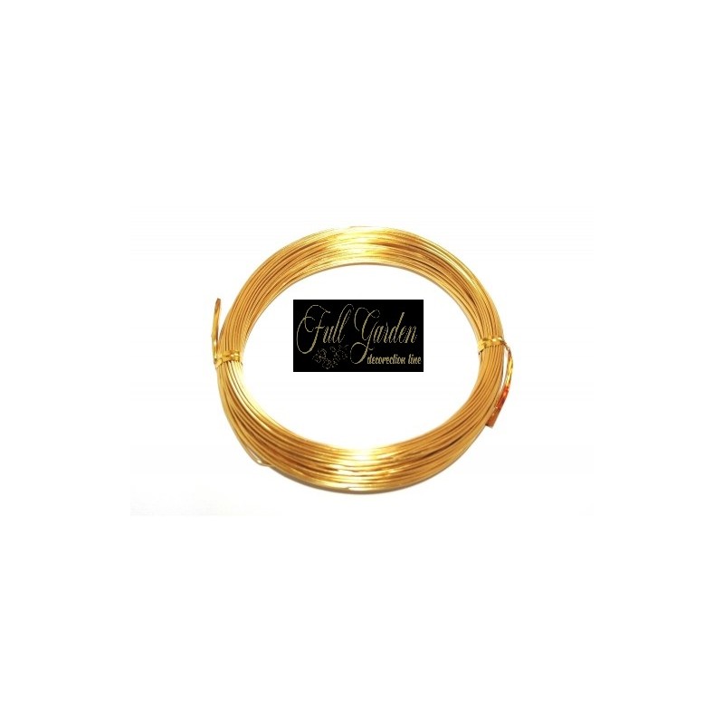 FILO ALLUMINIO RING 2 MMX 100 GR GOLD