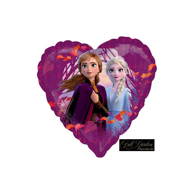 PALLONCINO MYLAR CUORE  FROZEN II 18 45CM