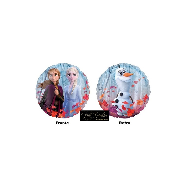 PALLONCINO 18 MYLAR FROZEN II SATIN CM.45