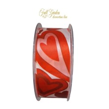 NASTRO RASO CUORI MM40X50MT