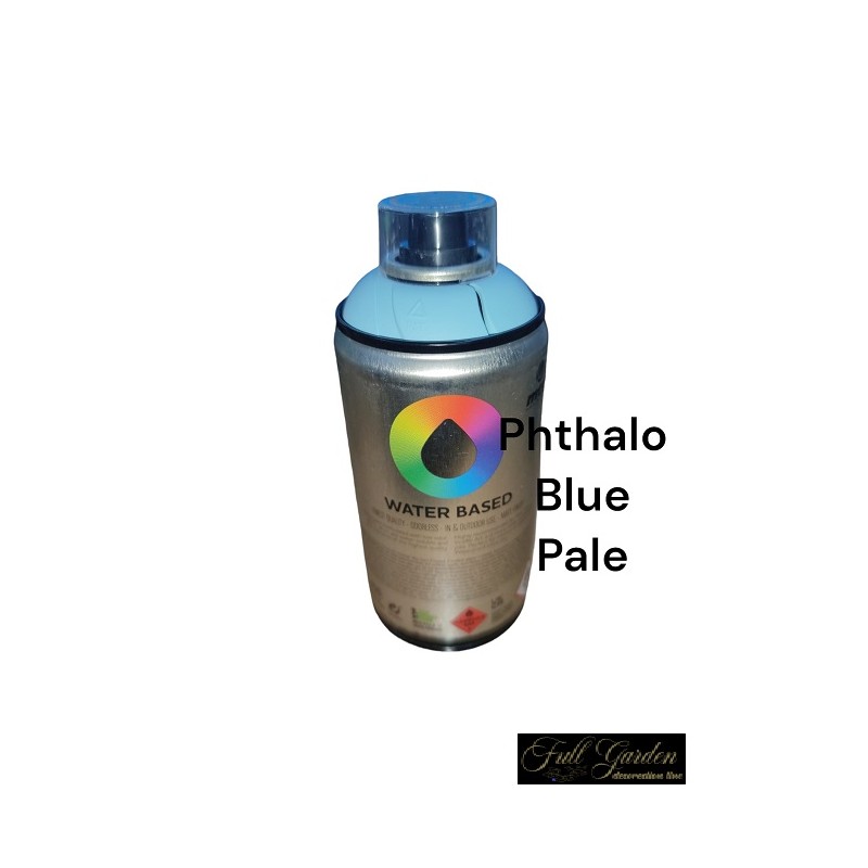 MONTANA WATER BASED 400ML PHTHALO BLUE PALE
