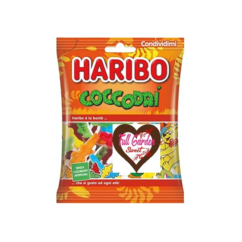 HARIBO GOMMOSE COCCODRI BUSTA GR.100