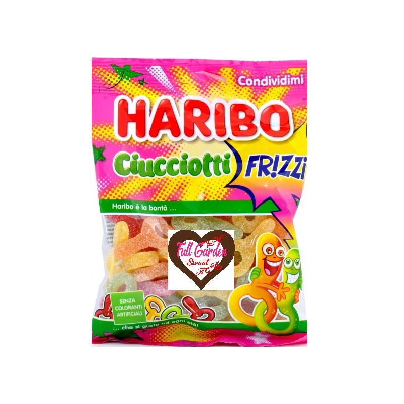 HARIBO GOMMOSE CIUCCIOTTI FRIZZ BUSTA GR.80