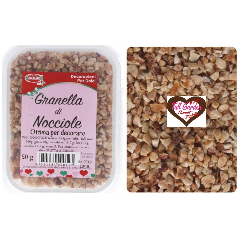 GRANELLA DI NOCCIOLA GR.50 GRAZIANO