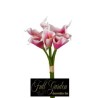 BUNDLE CALLA GOMMA X 7 H.CM.30 PINK