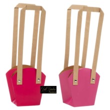 BORSA CARTA PZ 10 PRUGNA/FUXIA 11X7 H.12