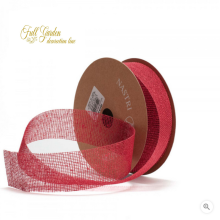 NASTRO COTONE MM 40X20 MT COL.07 ROSSO