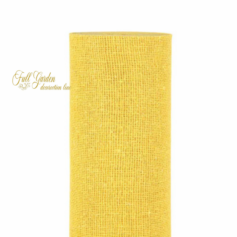 BOBINA COTONE GIALLO MM 510X9 MT