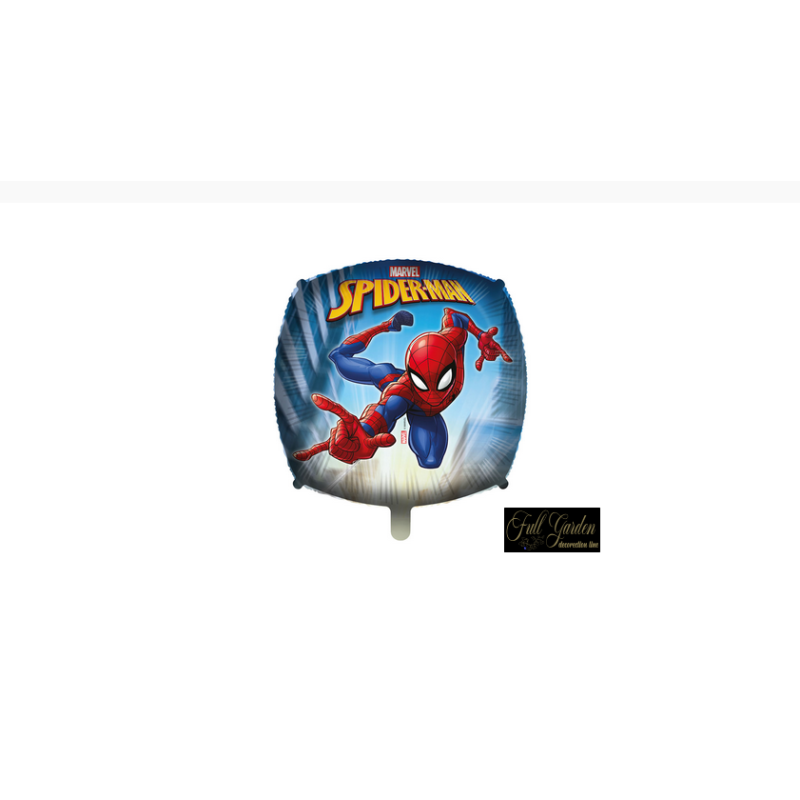 MYLAR SPIDERMAN  PESETTO NSTRINO QUADRATO 18