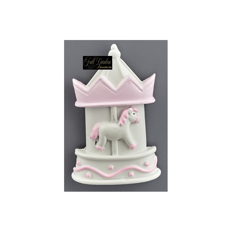 MAGNETE GIOSTRINA ROSA CM.4X1.5X4