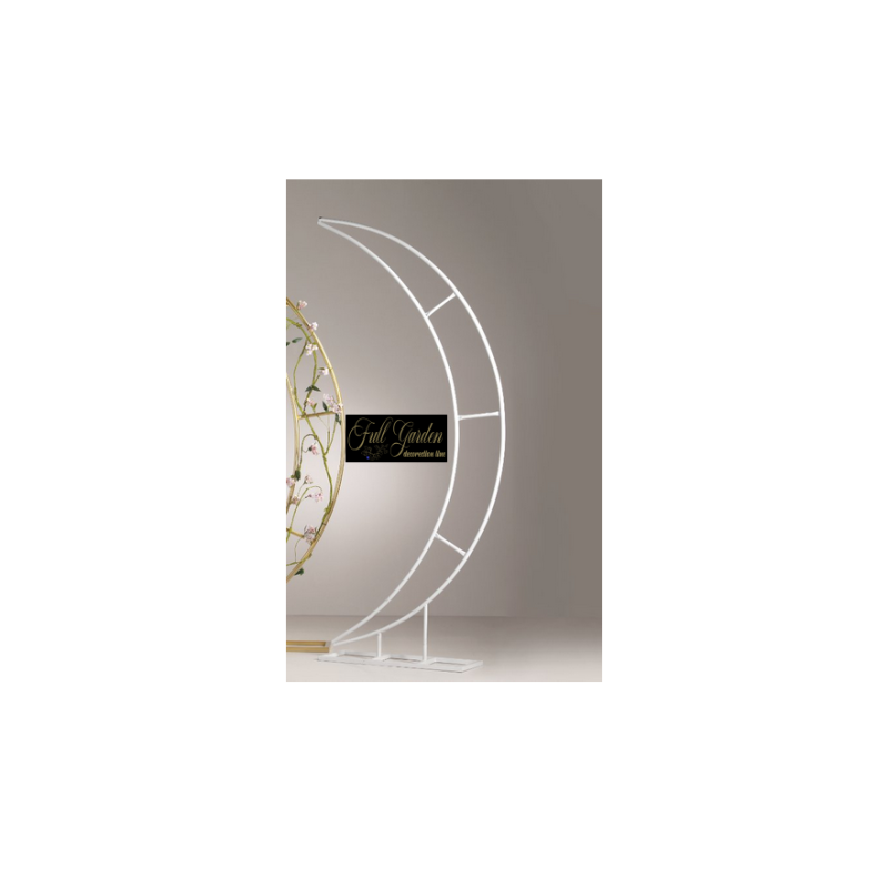 STRUTTURA MEZZA LUNA 70X25 H200 BIANCA