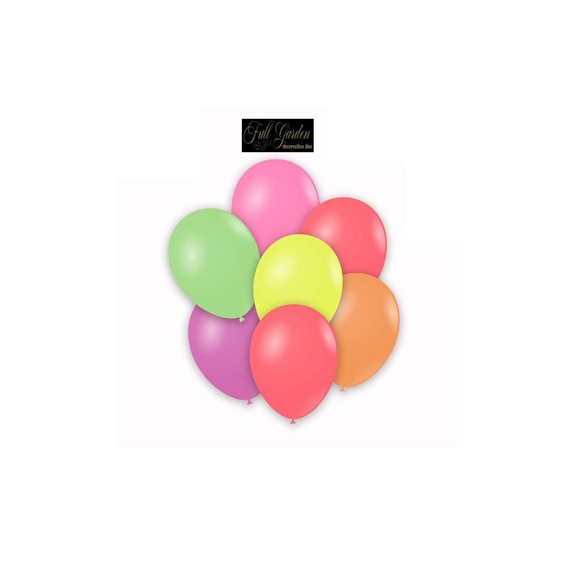 PALLONCINO 10 FLUO ASSORTITI  ROCCA 100PZ