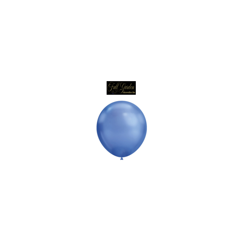 PALLONCINO SOFT LINE CHROME 12 BLU PZ 50