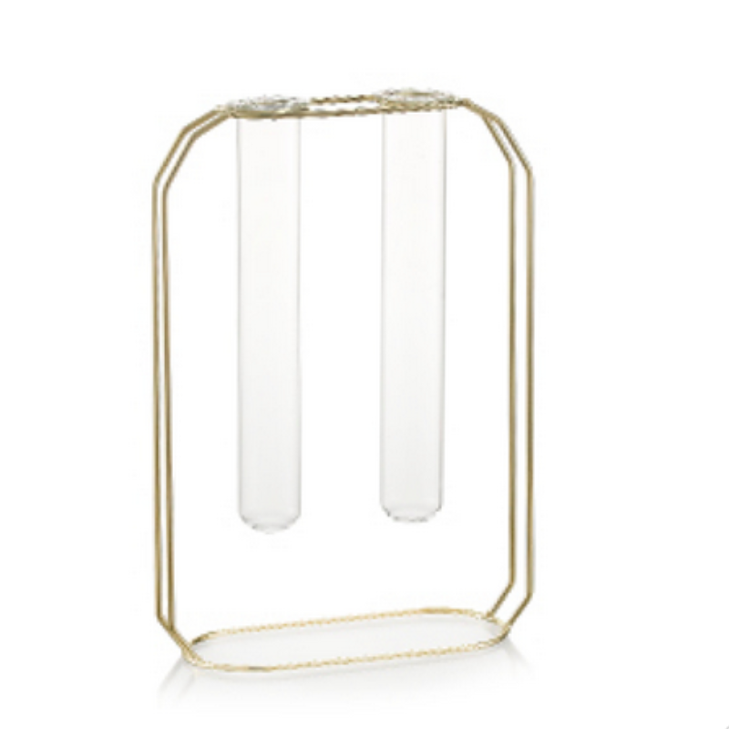 MIKU MONOFIORE A 2 H 25 D.10*7 METAL GOLD