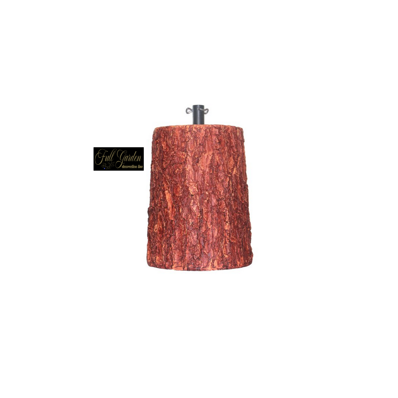 BASE  PER ALBERO D. 22 H CM30 BROWN