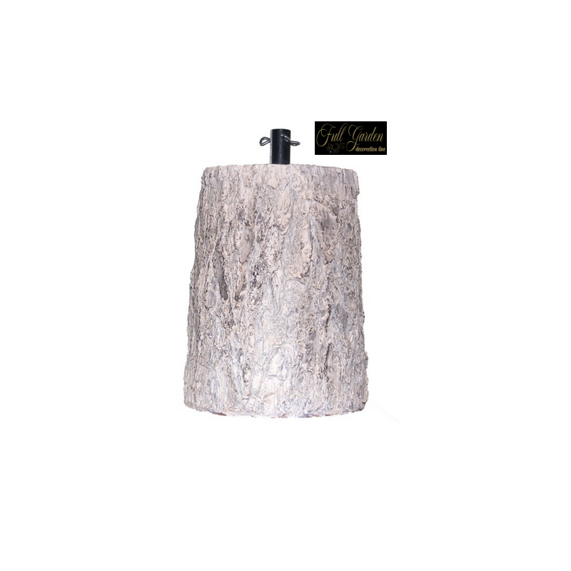 BASE  PER ALBERO D. 26 H CM40 WHITE