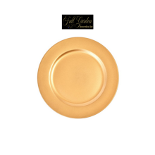 PIATTO PLASTICA  D. CM 33 GOLD