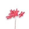 MAZZETTO 6 STELLE GLITTERATI H.CM 15 RED