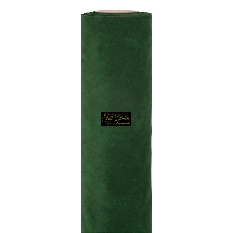 DOUBLE VELVET CM.30X 3 MT DARK GREEN